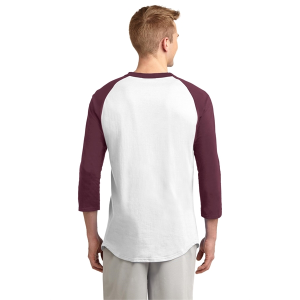 Sport-Tek Colorblock Raglan Jersey.