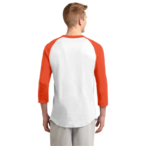 Sport-Tek Colorblock Raglan Jersey.