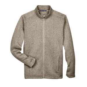 Devon & Jones Men's Bristol Full-Zip Sweater Fleece Jacket