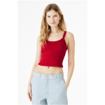 Bella + Canvas Ladies' Micro Ribbed Scoop Tank