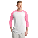 Sport-Tek Colorblock Raglan Jersey.